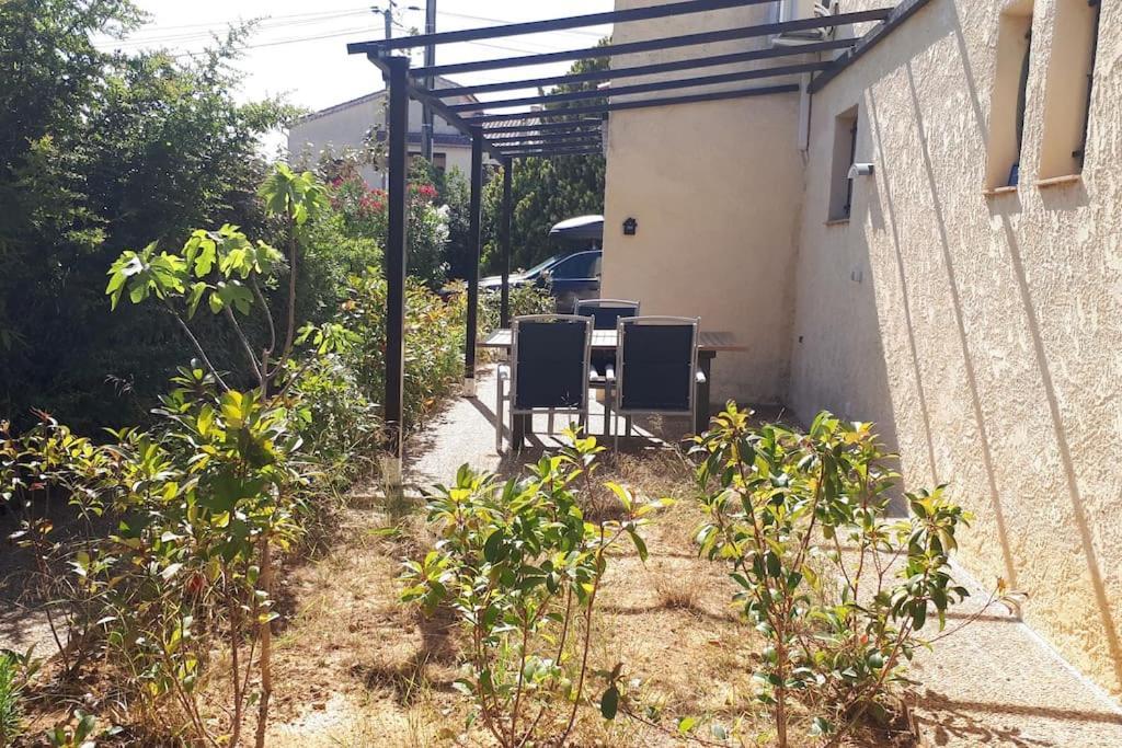 Les Pucines Bis Bas De Villa 29 M2 Luxe Rez De Jardin Climatisation Plein Sud Six-Fours-les-Plages Eksteriør bilde